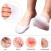 EQLEF Silicone Gel Toe Caps - Breathable Toe Protector for Ballet Pointe Shoes - 2 Pairs - Buy Online on GoSupps.com