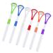 SOLUSTRE Tongue Cleaning Tools Tongue Brush Tongue Scraper Tongue Cleaner Adult Detergent
