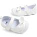 LACOFIA Baby Girls Mary Jane Flats - Infant Anti-Slip First Walking Shoes - Size 3 UK Child - White - Buy Online on GoSupps.com