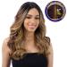 FreeTress Equal Lace Valentino Wig in FFHotchoco - 5 Deep Part Lace Synthetic Hair - Buy Online on GoSupps.com