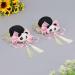 Limtula Womens Bows Hair Clip Cute Plush Panda Decorations Bowknot Hairpin Cosplays Lolitas Hair Accessory for Party Show Red - Buy Online on GoSupps.com