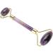Ververt Touch Jade Roller & Amethyst Face Massager - Anti-Wrinkle Anti-Aging Tool for Face & Eyes - International Shipping Available - Buy Online on GoSupps.com