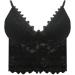 Sport BH Push Up f r Große Gr ßen Oversize & Sexy Crop Wireless BH f r Frauen | V Cream & Black | XXL - Buy Online on GoSupps.com