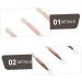 Beavorty 3pcs Eye Shadow Brush Travel Accessories Makeup Gadgets Home Use Eyeshadow Brush Girl Woman Lipstick - Buy Online on GoSupps.com
