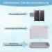Fosoloni Toothbrush Holder - 4 Compartments & 2 Storage Slots | Family Toothbrush Organizer & Razor Holder - Buy Online on GoSupps.com
