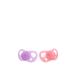 Twistshake pacifier pastel pink violet from 6 months 2 pieces