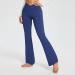 Napoo High Waisted Yoga Pants with Pockets - Blue - Large - Buy Online on GoSupps.com