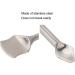 Stainless Steel Facial Pore Cleaner Scraper Double Head Blackhead Remover Tools Lightweight Skin Care Acne Extractor for Comedone Blackhead Whitehead and Face Cleaning Shovel - Buy Online on GoSupps.com