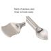 Stainless Steel Blackhead Extractor Tool for Women - Lightweight Skin Care Acne Remover - Buy Online on GoSupps.com