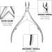 Cuticle Nippers Nail Scissors Clipper Cuticle Remover Professional Nail Clippers Cuticle Cutter for Removing Off Skin Barbs on Fingers and Toes - Buy Online on GoSupps.com