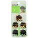 Scunci No-Slip Grip Mini Jaw Clips - 5 Count (Pack of 1) - Buy Online on GoSupps.com
