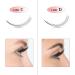Short Stem 3D-C-0.10-14mm Pre Made Fan Eyelash Extensions - Russian Volume Lashes - 0.07/0.10 Lash Extensions - 14mm - Buy Online on GoSupps.com