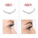 3D D Curl 0.10mm Short Stem Eyelash Extensions - Finished Compartment Volume Lashes (12 Pieces) - Buy Online on GoSupps.com