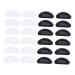 Fomiyes 12 sentences nose protection for glasses Self-adhesive nasal pads made of silicone for glasses Schnapps glasses bracket pod made of silicone anti-nose pads sunglasses glass