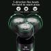 Tovmekdjn Electric Shaver LCD Digital Display Three- Floating Rechargeable Smart Waterproof Shaver Type-C Charge Silver - Buy Online on GoSupps.com