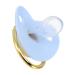Soft Touch Silicone Baby Pacifier - Ultra-Light Bling Design for Newborns (6-18 Months) - Blue - International Shipping - Buy Online on GoSupps.com