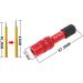 Aluminum Alloy Bike Front Fork Valve Adapter | Bicycle Fork Inflatable Valve Converter Nozzle Accessory - Black - Buy Online on GoSupps.com
