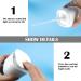 FERCAISH Push Down Liquid Dispenser Hand Press Detergent Box Travel Cosmetics Dispenser Bottle - Lockable Pump Dispenser Bottle for Nail Polish Remover Alcohol or Other Liquids (White) - Buy Online on GoSupps.com