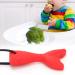 Buy Baby Teether - Silicone Fishtail Shape Teething Stick & Pendant Necklace (Red) | Soft & Safe Chew Toy for Infants - Buy Online on GoSupps.com