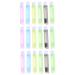 Mobestech 18 pc foldable portable toothbrush hand toothbrush toothbrush holder for the outdoor area travel toothbrush brass toothbrush collapsible toothbrush folding gift 1 piece (1 Pack) Random color x 3 pieces