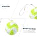 Lalafina Silicone Hand Strength Training Ball - 2-St Handle for Wrist & Finger Exercises | Medium Orange - Buy Online on GoSupps.com