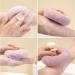 2 Pcs Soft Bath Sponge Cleaning Brush Set - Exfoliating Loofah with Suction Cup - Massage Bath Balls in Beige & Pink - Buy Online on GoSupps.com