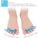 DEAVER Silicone Toe Separator 3 Pairs - Pain Relief for Overlapping Toes, Bunions, Hammer Toe - Men and Women Gel Correctors for Hallux Valgus - Buy Online on GoSupps.com