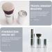 FOMIYES Retractable Makeup with Cover Powder Foundation Brush Powder Brush Foundation Retractable Brush Cosmetic Applicator Makeup Supplies Artificial Fiber Telescopic - Buy Online on GoSupps.com