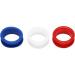 Dacvgog 50 Pieces of Silicone Finger Rings for Any Scissors Insert Hair Cutting Styling Tools Accessories Mixing Colors - Buy Online on GoSupps.com