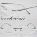 Epasha Vintage Glasses Replacement Ironing Legs | Gray Glasses Accessories for Men | Durable Metal-Edged Repairs - Buy Online on GoSupps.com