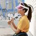 Norhogo 4-Piece Solar Vision Sun Hat Set - Unisex Transparent Plastic Visors for Golf Tennis & Beach Parties - Buy Online on GoSupps.com
