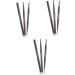 DOITOOL 3pcs 2 1 Brow Pencil Eyebrow Spoolie Brush Eye Brow Brush Eyebrow Brush To Rotate Filler Double Head - Buy Online on GoSupps.com