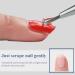 Stainless Steel Cuticle Care Kit - 3 Piece Set for Precision Cuticle Care - Includes Cutters Nipper, Pushers, and Remover Tool - Buy Online on GoSupps.com