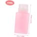 POPETPOP Alcohol Pink Nail Polish Nail Oil Makeup Remover Pump Dispenser Makeup Remover Dispenser Nail Polish Remover Dispenser Powder Pump Bottle Travel Water Dispenser Manicure Plastic 6x5x13cm Pink - Buy Online on GoSupps.com