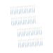 ULTECHNOVO Manual Toothbrush 60 Pcs Disposable Toothbrush Medium Toothbrush Set Toddler Plastic Care Toothbrush