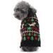 ABRRLO Warm Dog Sweater for Small & Medium Dogs - Black Size L | Cozy Pet Apparel for Cold Weather - Buy Online on GoSupps.com