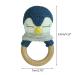 Buy Yuanshenortey Baby Wooden Teether Ring & Crochet Rattle | Safe Infant Chewing & Teething Toy - Shop Worldwide - Buy Online on GoSupps.com