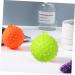 Fomiyes 2pc Handball Finger Strength Trainer - Silicone Grip & Massage Balls for Hand Therapy - Professional Finger Trainer - Medium Green - Buy Online on GoSupps.com