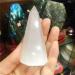 Home Decoration 1pcs Selenite Flame Crystal Stone Quartz MineralPalm Stones Specimen Gift Stones Stone Crystal Reiki