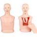 Jingedd Intubation Gastric Tube Model - Advanced Nasogastric & Tracheostomy Training Manikin for Nurses & Medical Students | International Shipping Available - Buy Online on GoSupps.com