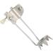BORDSTRACT Stainless Steel 5-Prong Cane Tip Ice Grip Attachment - Anti-slip Safety Accessory for Walking Canes, Trekking Poles, and Crutches - Buy Online on GoSupps.com