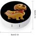 Dachshund Hot Dog Bun Contact Lens Case with Mirror | Cute Travel Kit for Eye Care - Buy Online on GoSupps.com