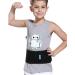WENDYWU Kids Adjustable Waist Belt Brace Support - Ballet Dance Protector Abdominal Band for Back (Black) - Shop Now for Optimal Comfort & Stability - Buy Online on GoSupps.com