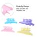 12Pcs Colorful Non-Slip Butterfly Hair Clamps - Hair Claw Accessories - Buy Online on GoSupps.com