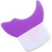Silicone Eyelash Applicator Baffle Prevents Cosmetic Residue Skin Friendly Mascara Smear Shield Fitting for All Face Shapes Easy To Use for SmudgeFree Makeup (Purple) - Buy Online on GoSupps.com