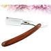 Fomiyes Portable Razor - Manual Straight Blade Shaver for Men | Metal & Bamboo Beard Grooming Tool - Buy Online on GoSupps.com