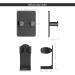 Razor Holder Shower - Self-Adhesive Multi-Purpose Hook | 5-Pack Drilling-Free Bathroom & Kitchen Black Hooks - Buy Online on GoSupps.com