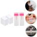  Mikinona Mikinona Manicure Kit 100ml Lint Remover Wipes Makeup Remover Pads Refillable Bottles Gel Polish Removal - Buy Online on GoSupps.com