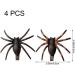 4 Pcs Spider Hair Clips Punk Spiders Shape Hair Barrettes Halloween Hairpin Gothic Spider Barrettes for Women Girls - Buy Online on GoSupps.com