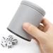 Vuwuma Felt Lined Professional Dice Cup with 6 Quiet Dice - Grey - Ideal for Yahtzee Game - Buy Online on GoSupps.com